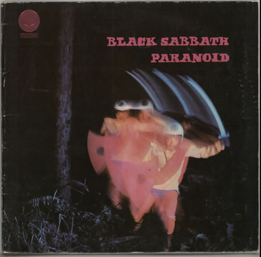 Black Sabbath Paranoid - 4th - VG/EX UK vinyl LP album (LP record) 6360011