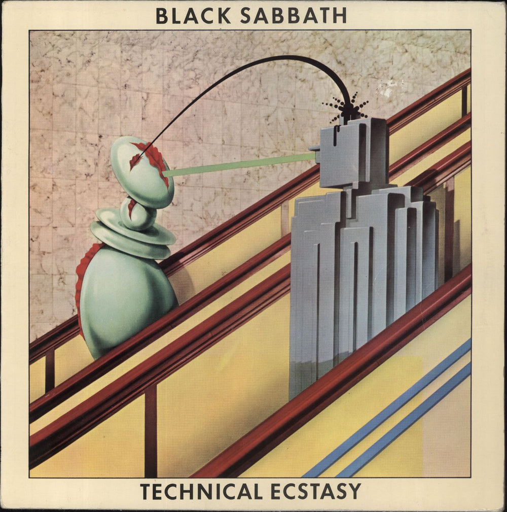 Black Sabbath Technical Ecstasy Greek vinyl LP album (LP record) 9124100