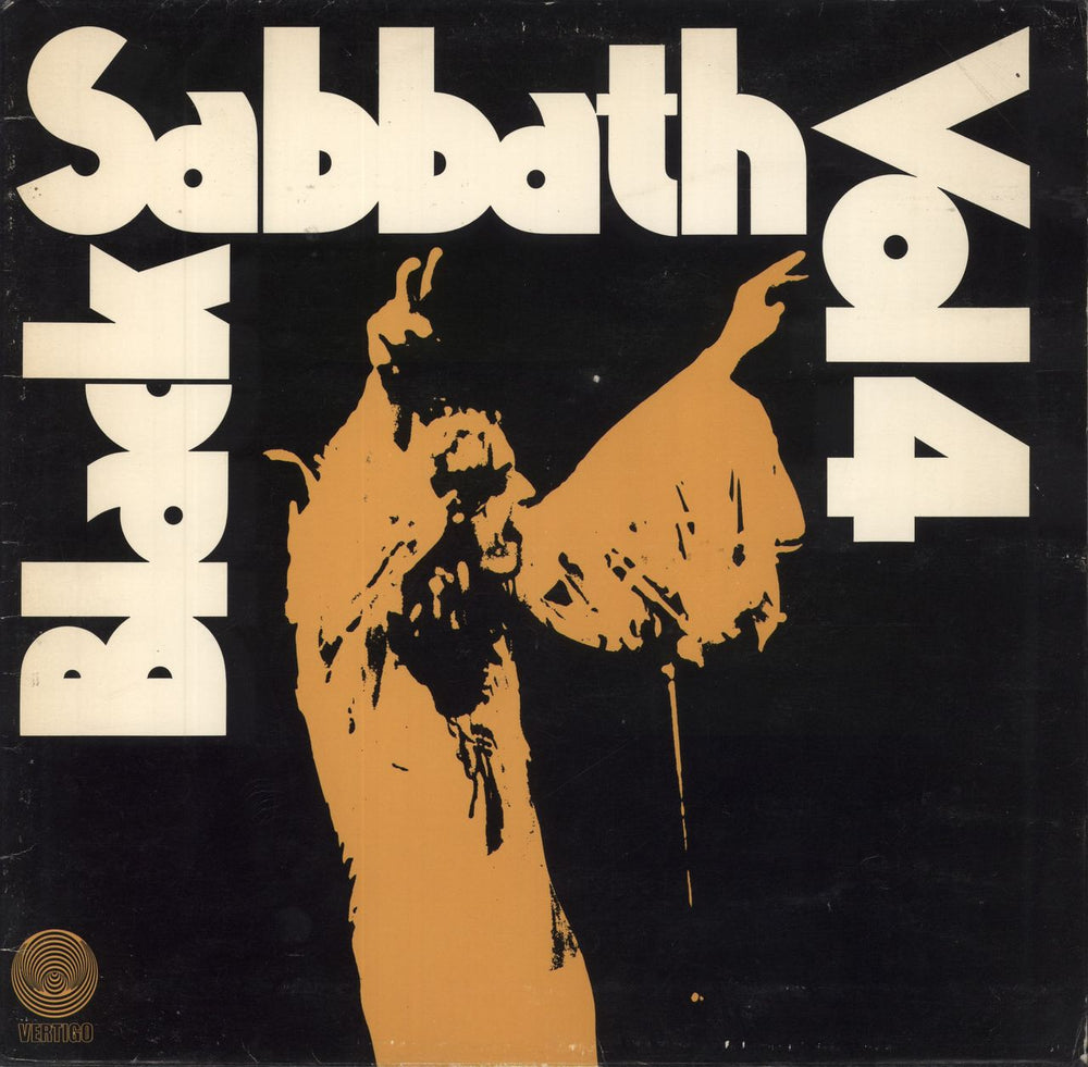 Black Sabbath Vol. 4 - 1st - VG German vinyl LP album (LP record) 6360071