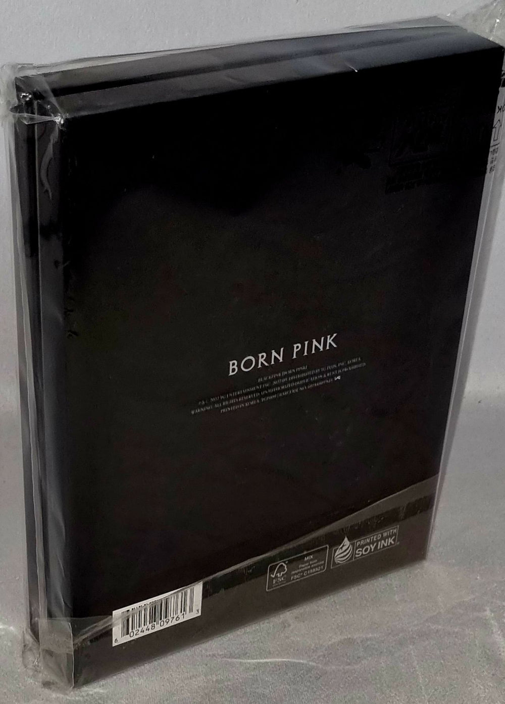 Blackpink Born Pink: Black Version Box Set Korean CD Album Box Set 2NHDXBO802835