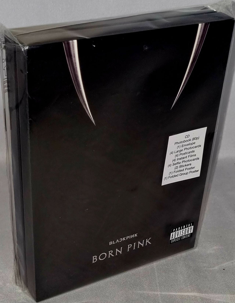 Blackpink Born Pink: Black Version Box Set Korean CD Album Box Set YGP0181