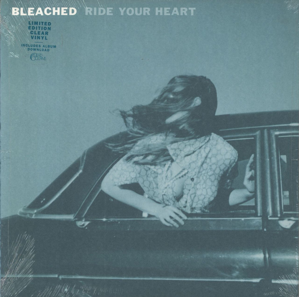 Bleached Ride Your Heart - Clear Vinyl - Sealed US vinyl LP album (LP record) DOC082