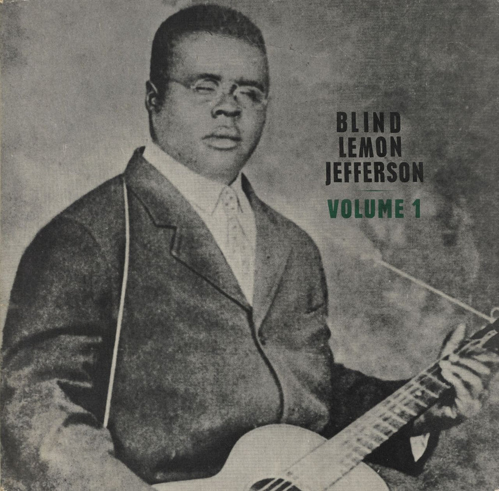 Blind Lemon Jefferson Volume 1 Austrian vinyl LP album (LP record) RL-301