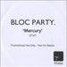 Bloc Party Mercury UK Promo CD-R acetate CD-R ACETATE