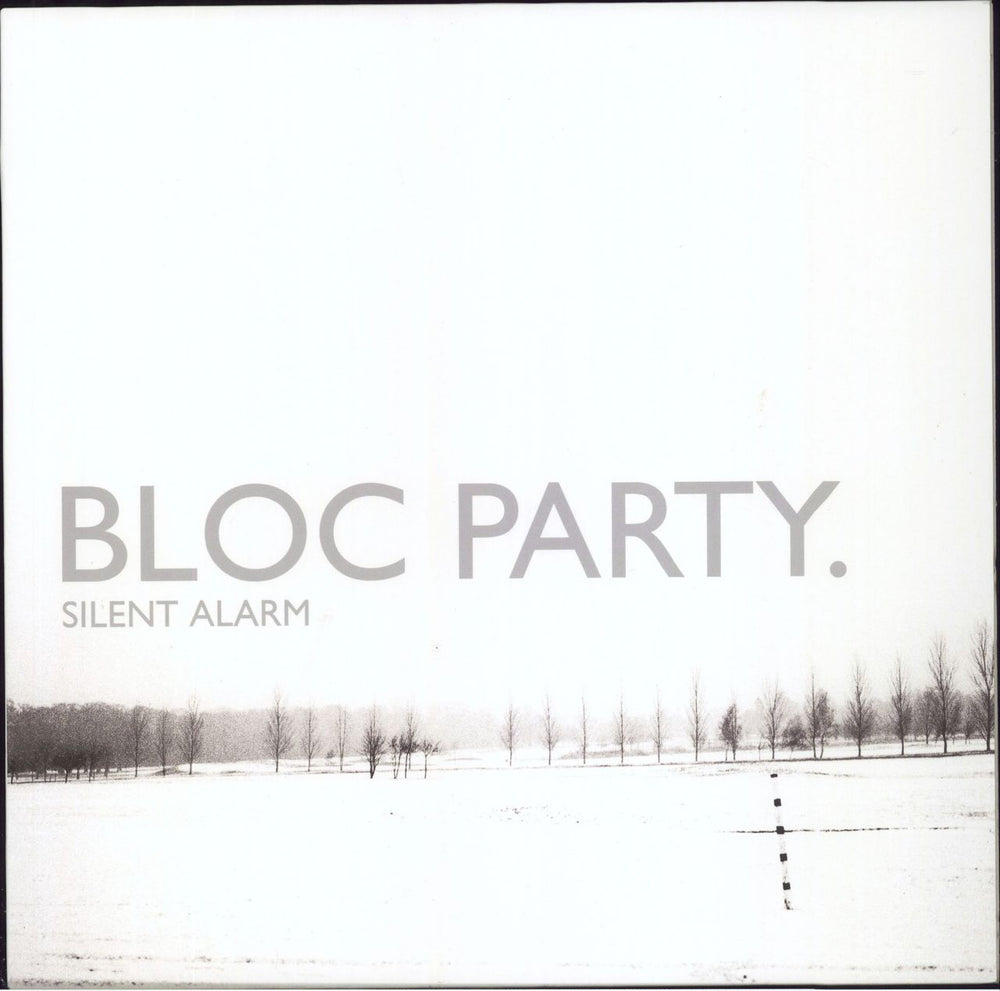 Bloc Party Silent Alarm + 7" single UK vinyl LP album (LP record) WEBB250LPTEN