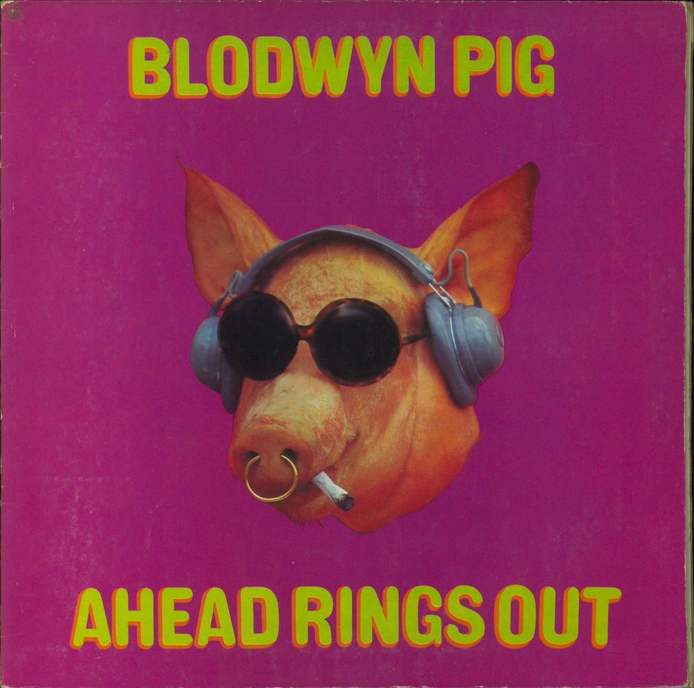 Blodwyn Pig Ahead Rings Out - 2nd - VG/EX UK vinyl LP album (LP record) ILPS9101