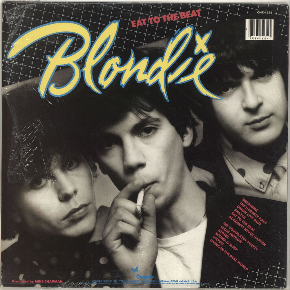 Blondie Eat To The Beat US vinyl LP album (LP record) 075585122515