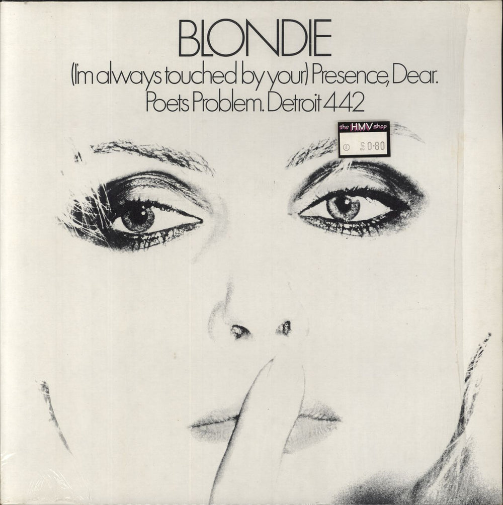 Blondie I'm Always Touched By Your Presence Dear - Shrink UK 12" vinyl single (12 inch record / Maxi-single) CHS2217/12