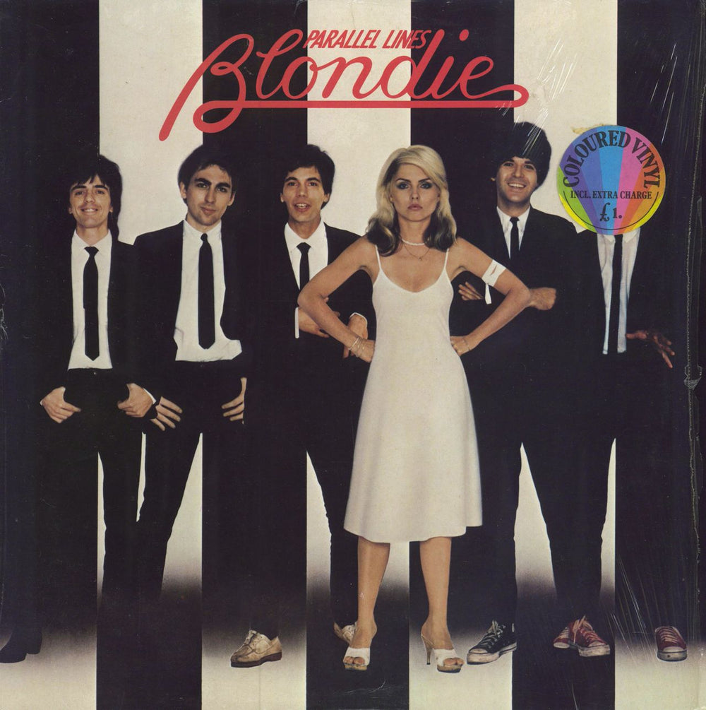 Blondie Parallel Lines - Clear Vinyl + Shrink Dutch vinyl LP album (LP record) 51-1192