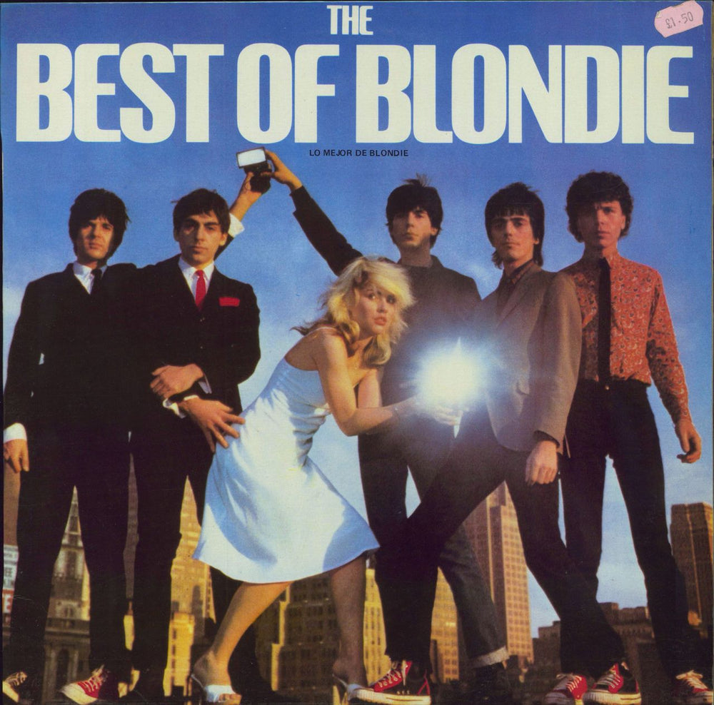 Blondie The Best Of Blondie Spanish vinyl LP album (LP record) CDLTV1