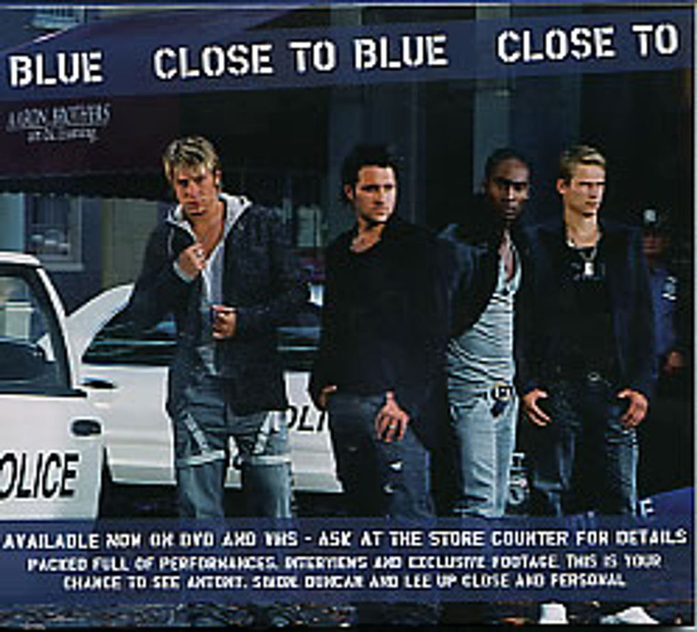 Blue (00s) Close To Blue UK Promo DVD 5991519