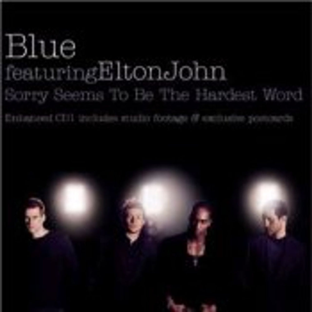 Blue (00s) Sorry Seems To Be The Hardest Word French CD single (CD5 / 5") 5469132