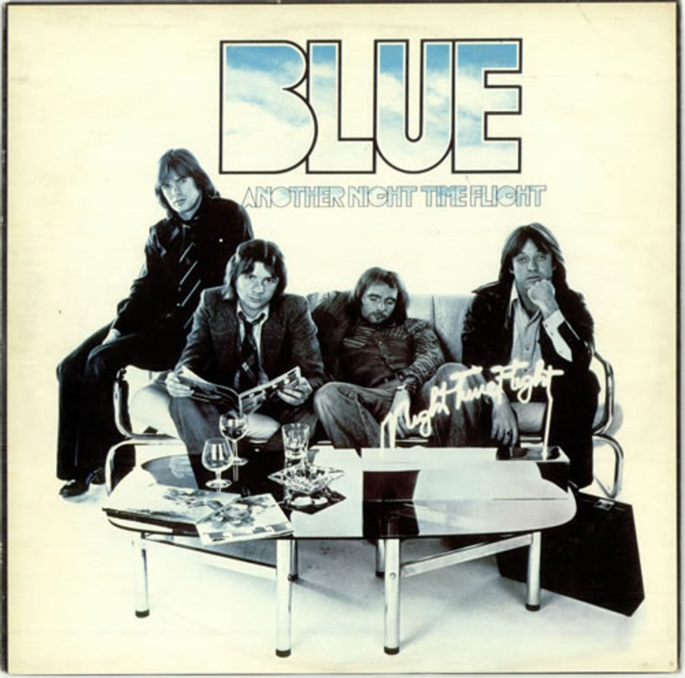 Blue (70s) Another Night Time Flight UK vinyl LP album (LP record) ROLL7