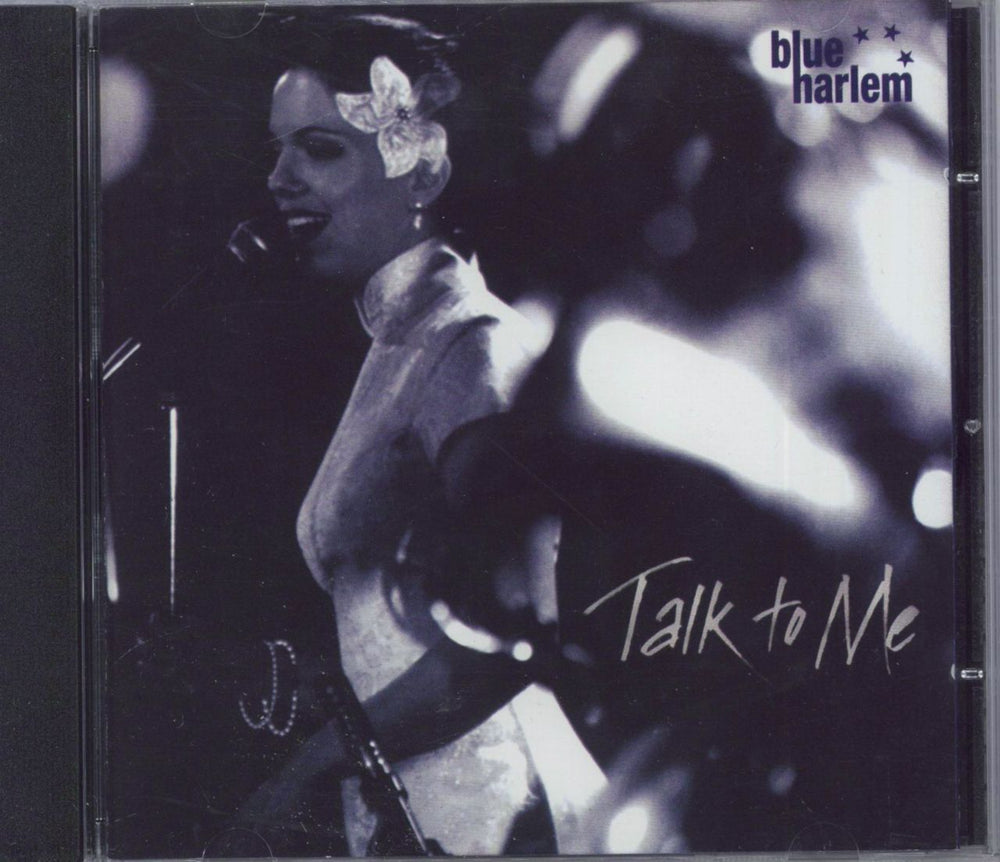 Blue Harlem Talk To Me UK CD album (CDLP) HARLCD007