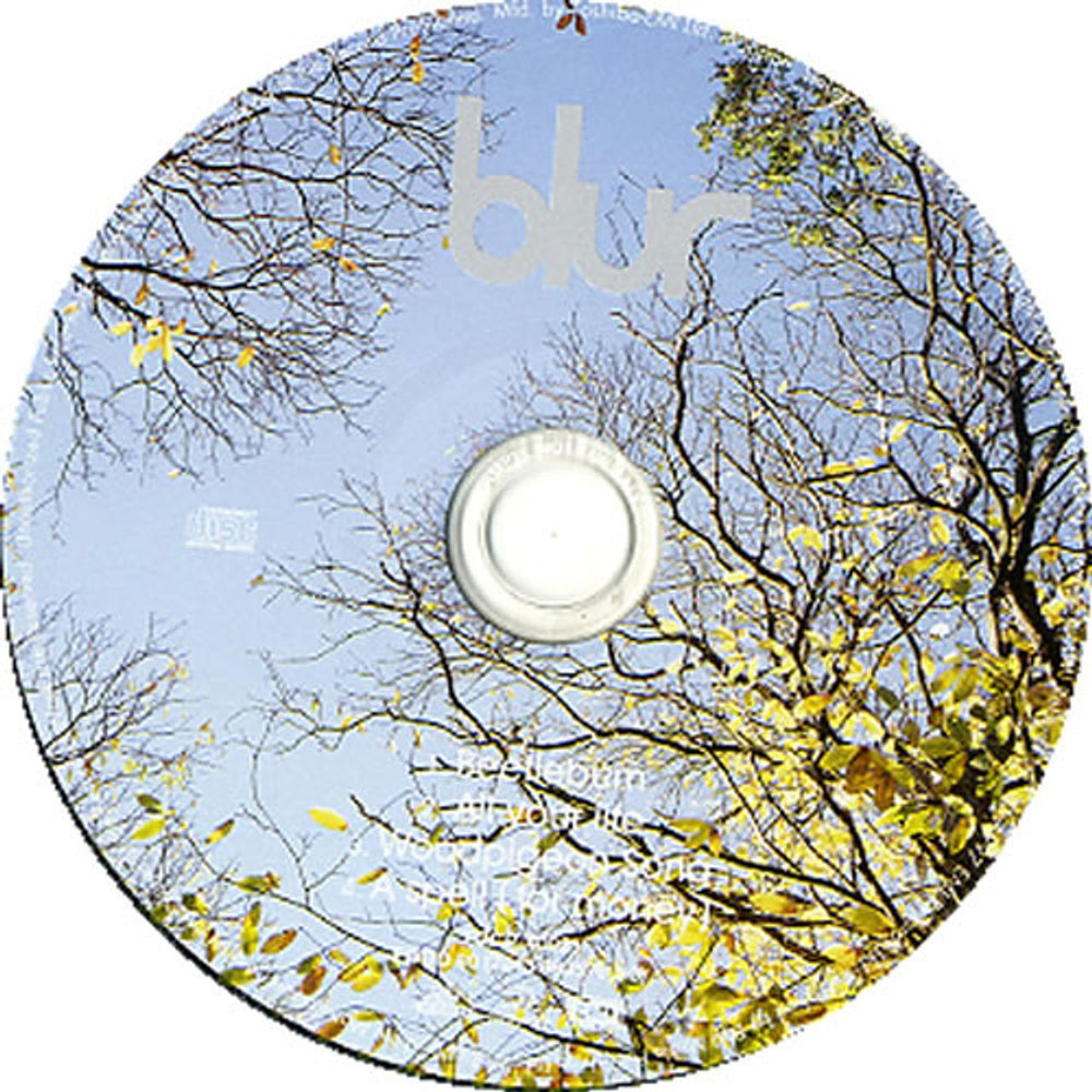 Blur Beetlebum Japanese Promo CD single (CD5 / 5") BLRC5BE143776