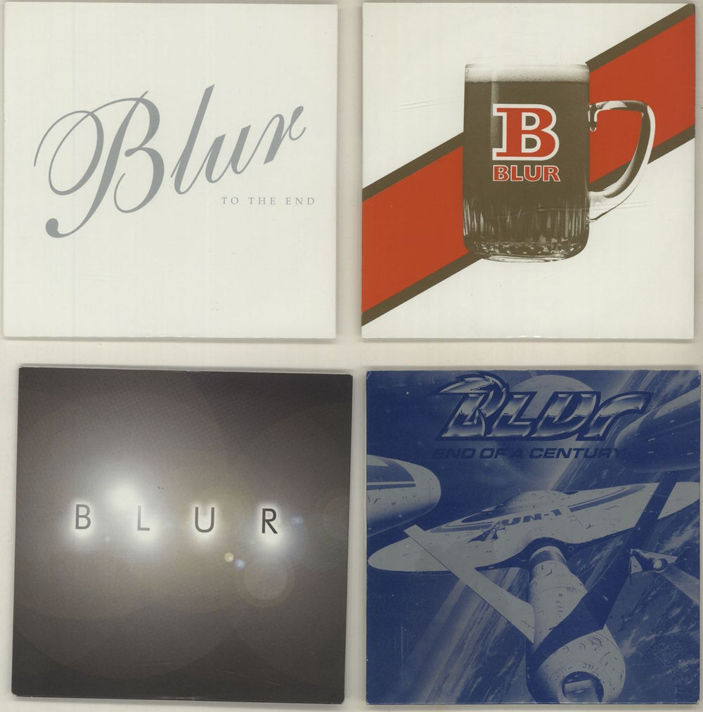 Blur Eight Promotional CD Singles UK Promo CD single (CD5 / 5")