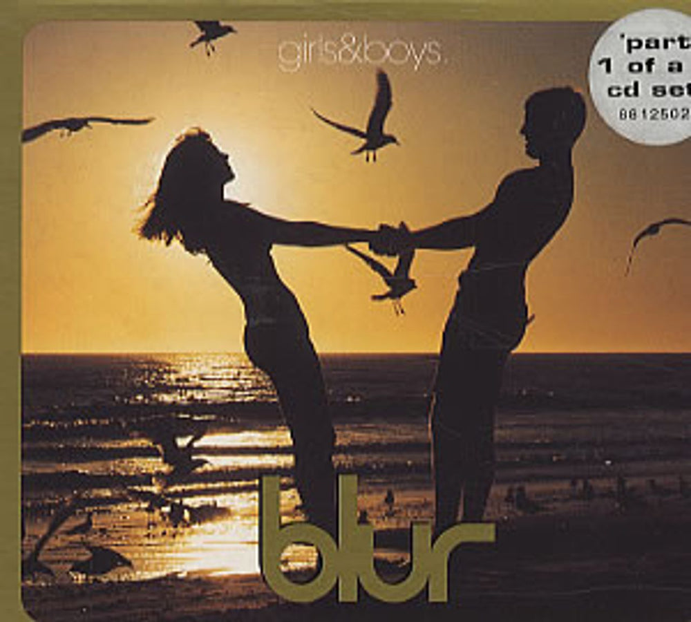 Blur Girls & Boys UK 2-CD single set (Double CD single) CDFOOD/S47