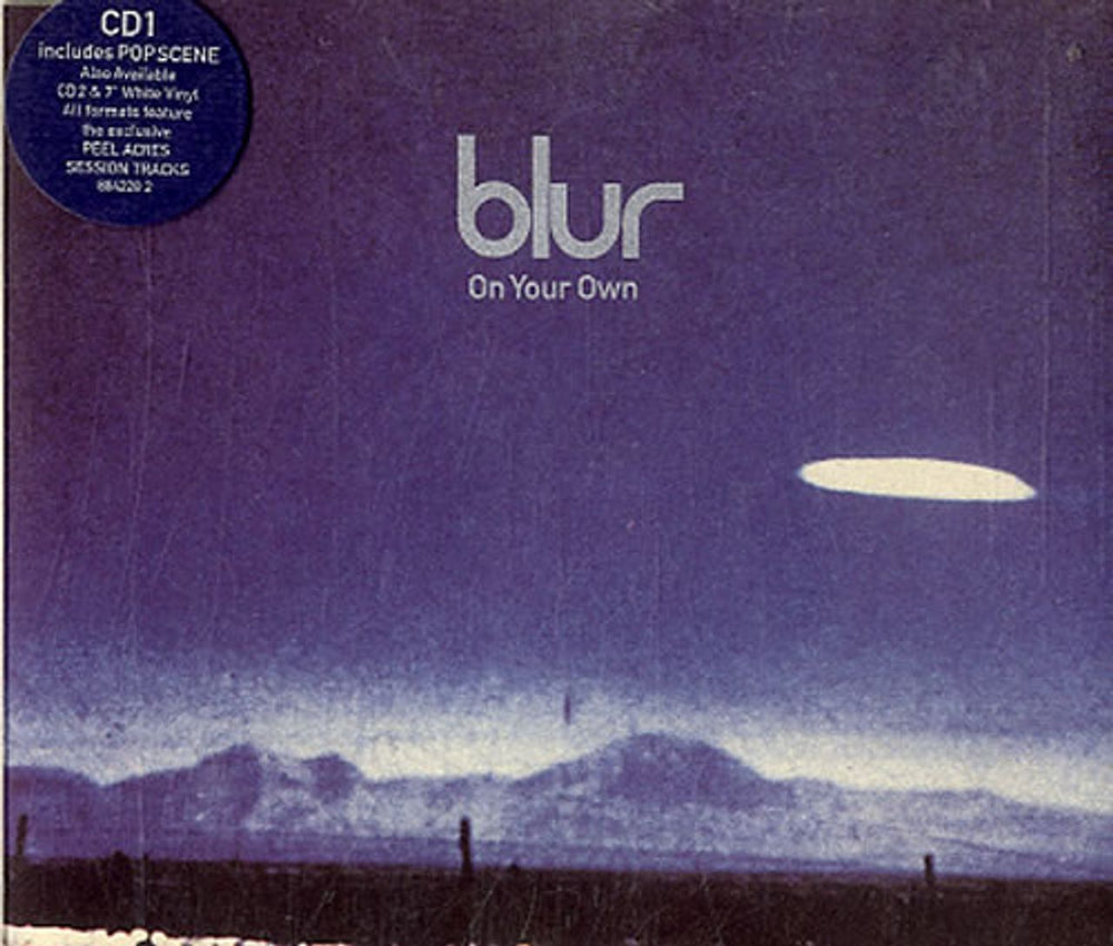 Blur On Your Own - CD1 & 2 UK 2-CD single set (Double CD single) CDFOOD/S98