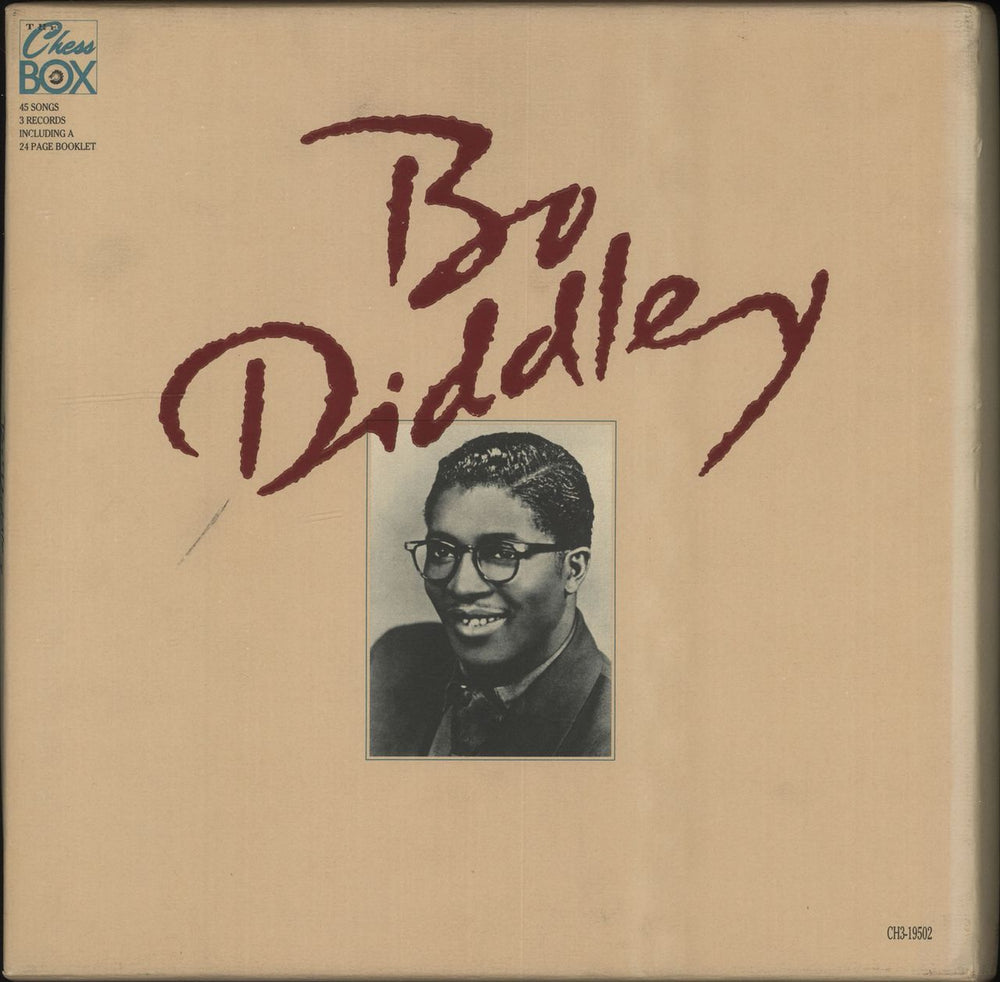 Bo Diddley The Chess Box US Vinyl Box Set CH3-19502