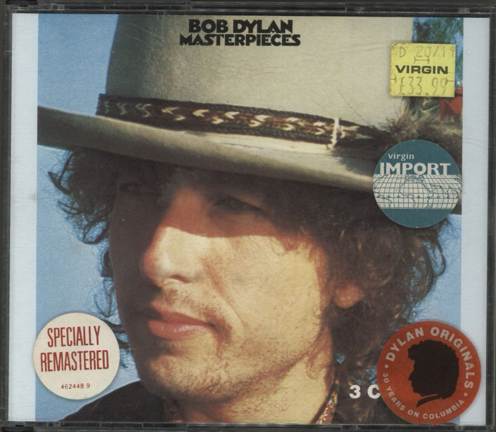 Bob Dylan Masterpieces Australian 3-CD album set (Triple CD) 4624489