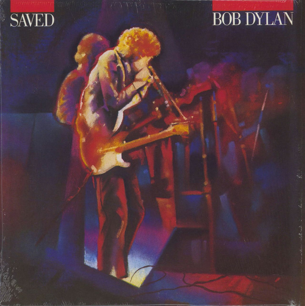 Bob Dylan Saved US vinyl LP album (LP record) 88985451021