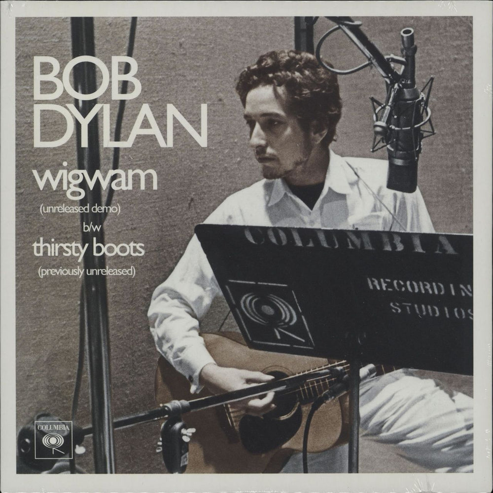 Bob Dylan Wigwam - Sealed UK 7" vinyl single (7 inch record / 45) 88765492357