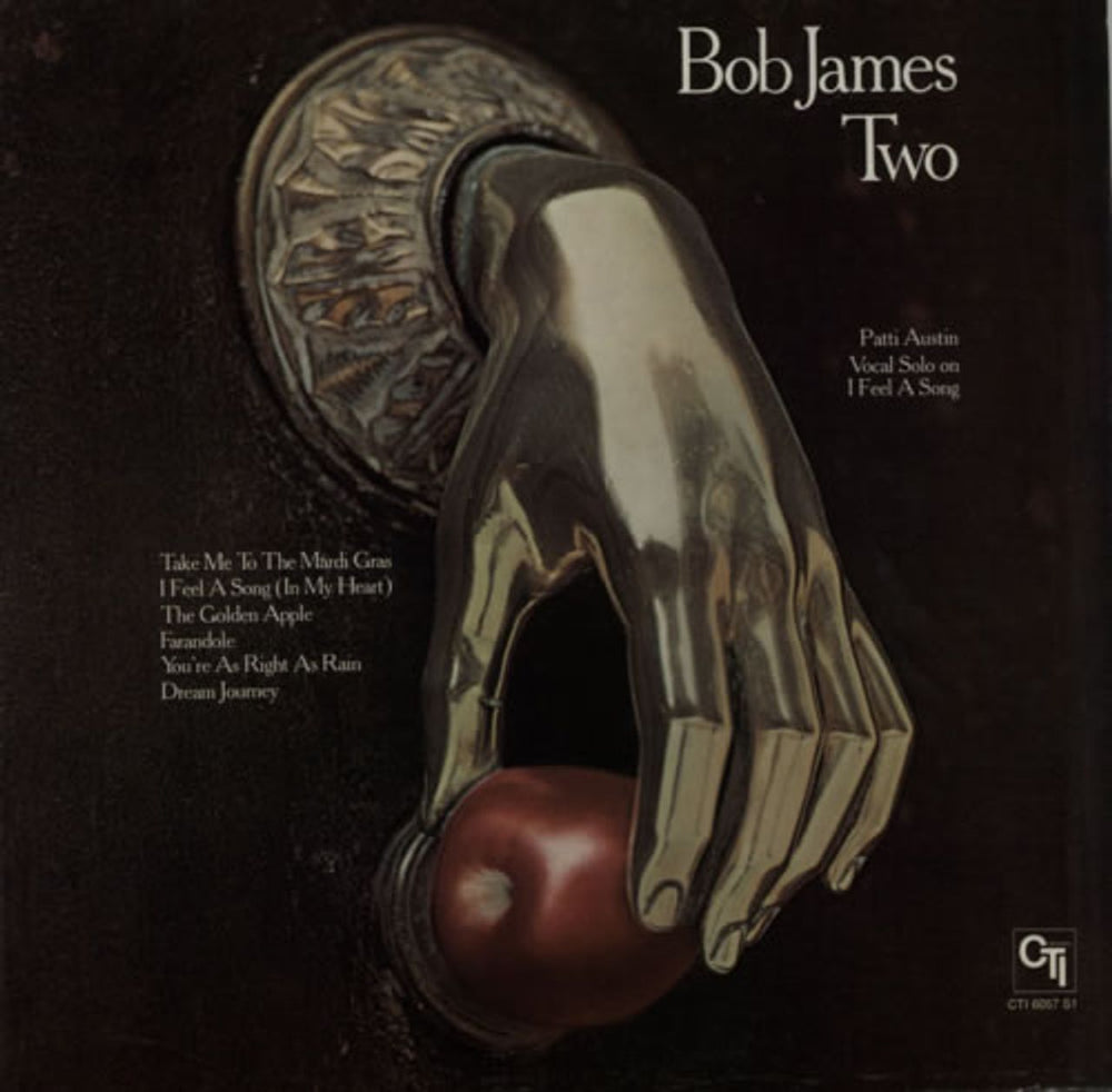 Bob James Two US vinyl LP album (LP record) CTI6057S1