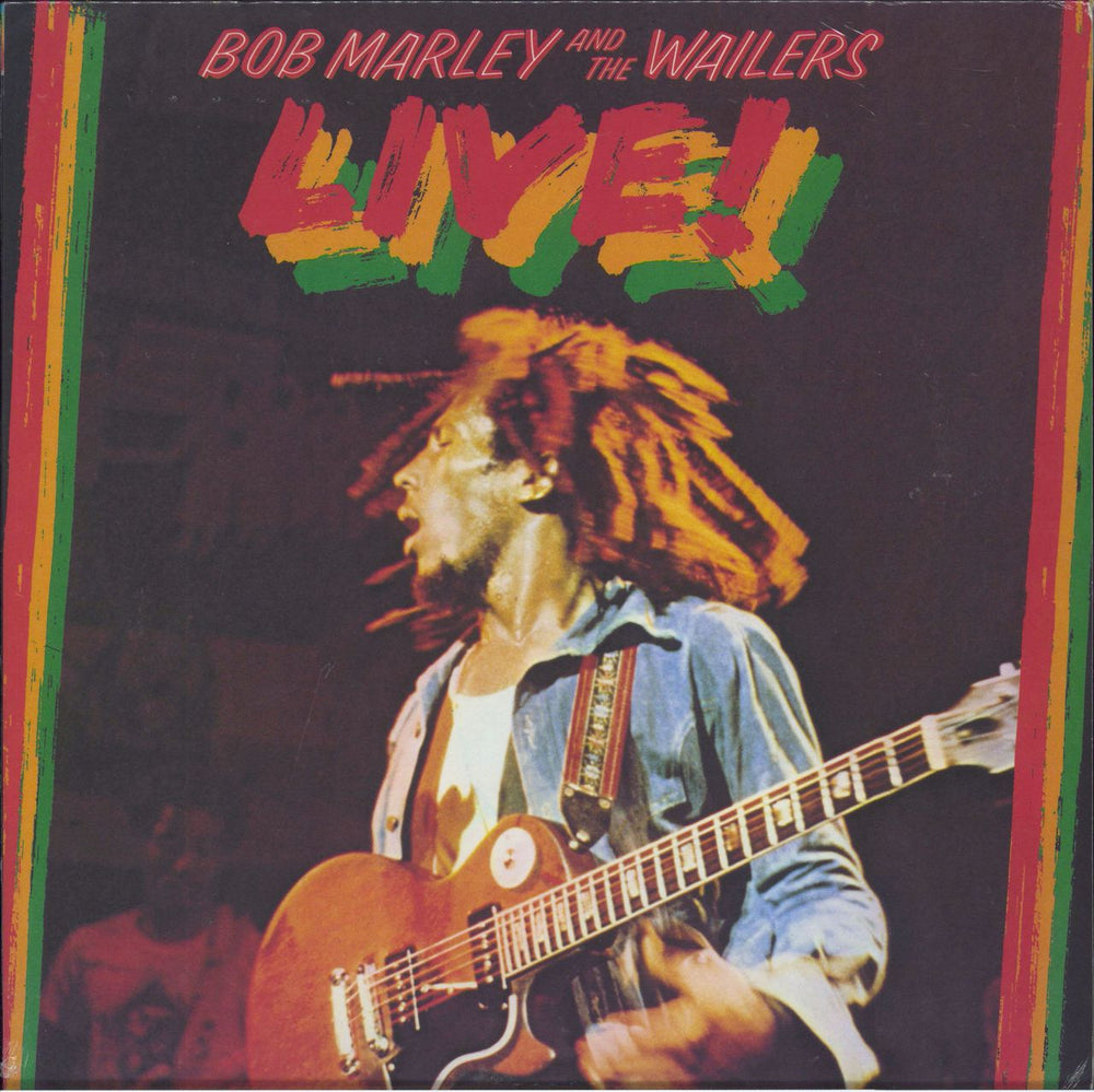 Bob Marley & The Wailers Live! - Numbered Sleeve - Sealed Jamaican vinyl LP album (LP record) B0031903-01