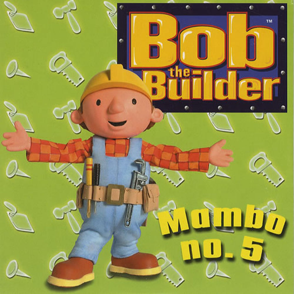 Bob The Builder Mambo No.5 UK Promo CD single (CD5 / 5") BOBPROMO2