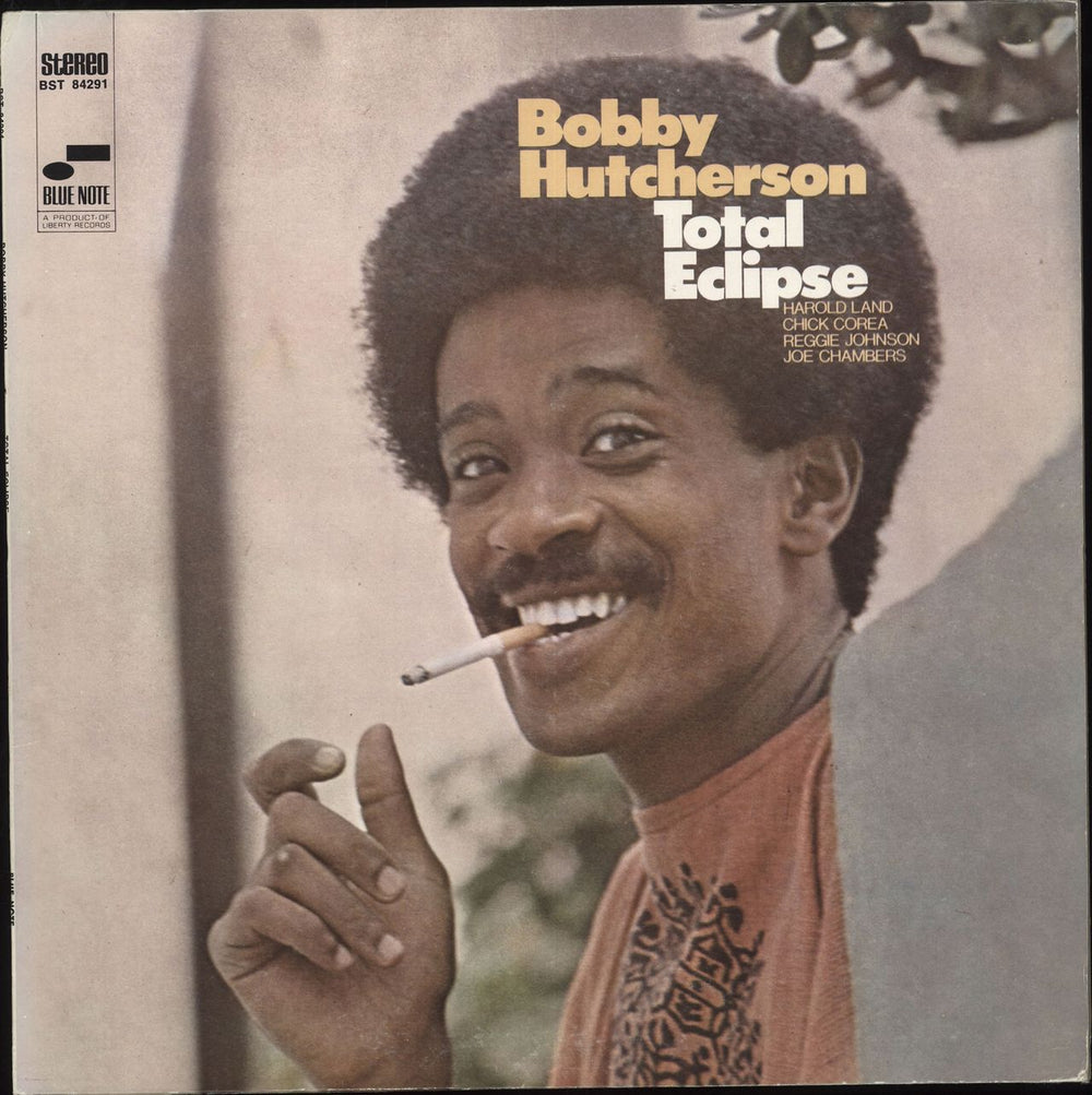 Bobby Hutcherson Total Eclipse French vinyl LP album (LP record) BST84291