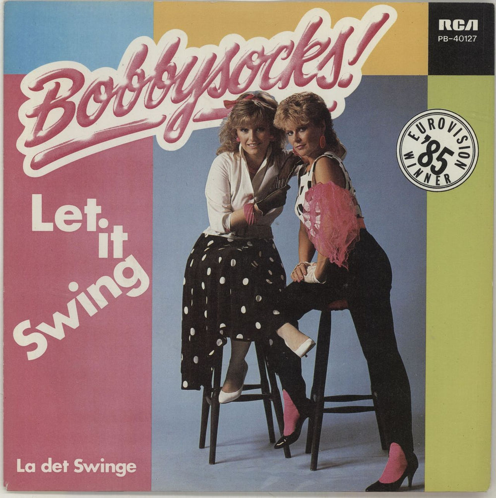 Bobbysocks! Let It Swing UK 7" vinyl single (7 inch record / 45) PB-40127