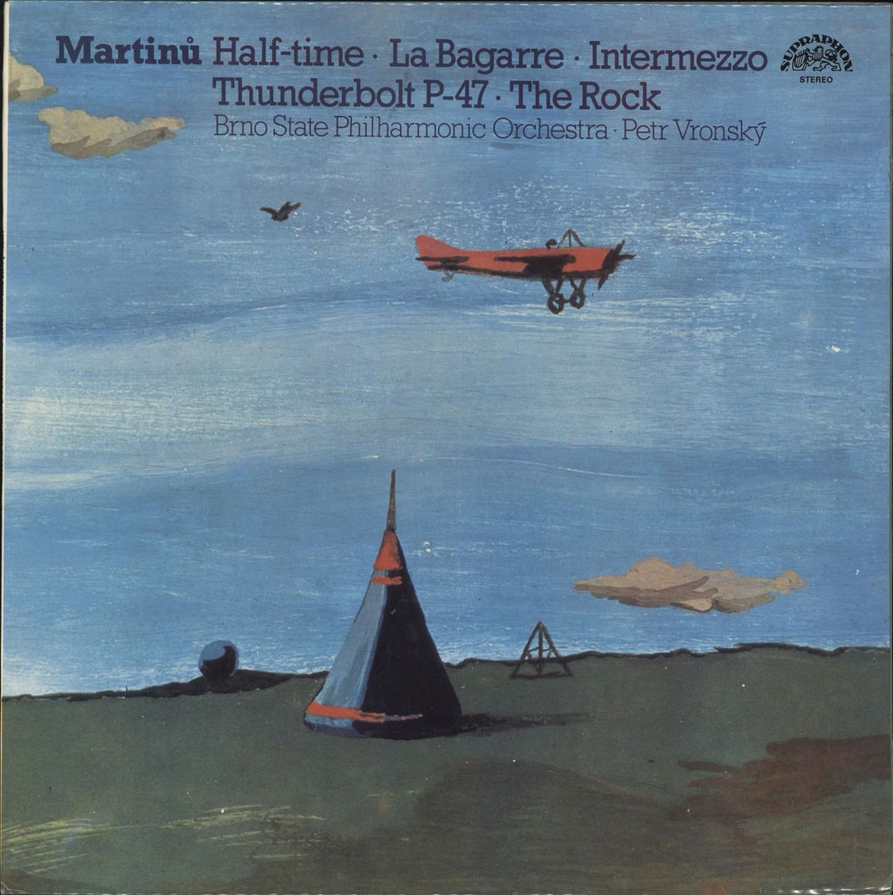 Bohuslav Martinu Half-Time / La Bagarre / Intermezzo / Thunderbolt P-47 / The Rock Czech vinyl LP album (LP record) 11103635G