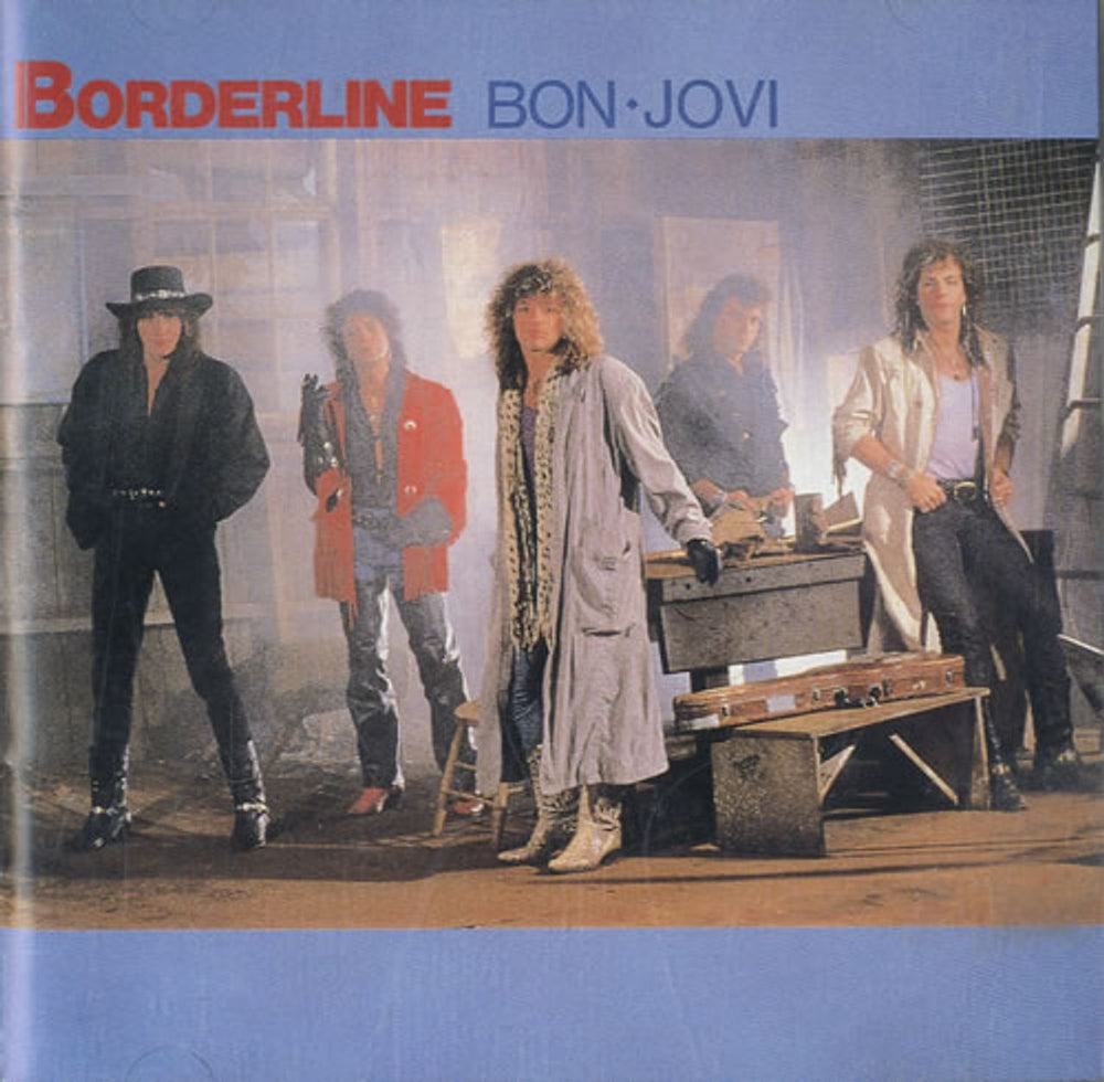 Bon Jovi Borderline Japanese CD single (CD5 / 5") PPDM-1002