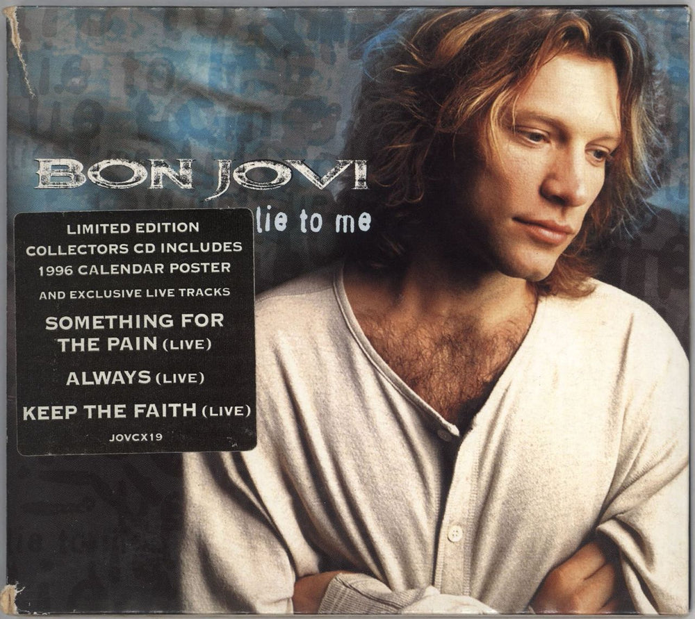 Bon Jovi Lie To Me - EX UK 2-CD single set (Double CD single) BON2SLI712391