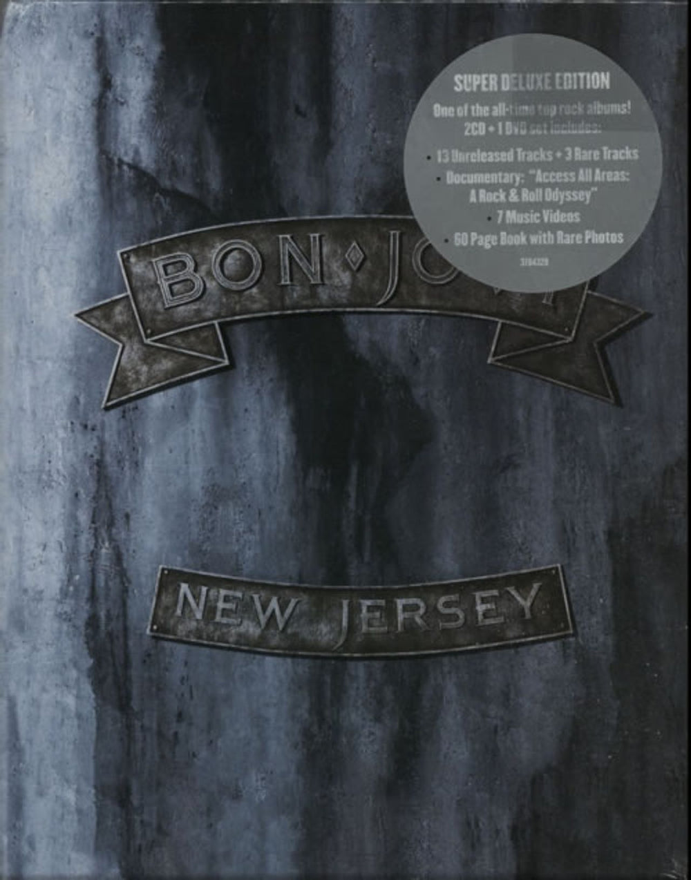 Bon Jovi New Jersey UK CD Album Box Set 3784328