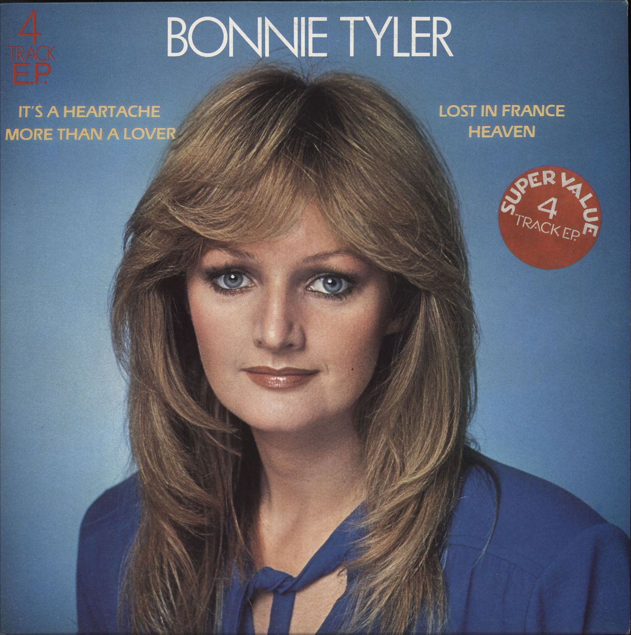 Bonnie Tyler It's A Heartache - gold stamp UK 12" vinyl — RareVinyl.com