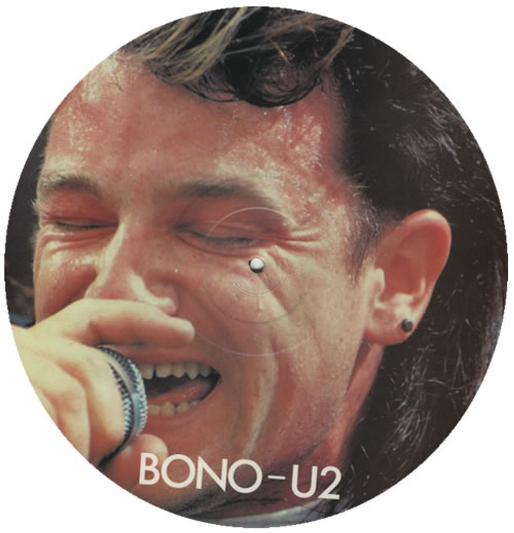 Bono Interview Disc UK picture disc LP (vinyl picture disc album) RDPD09