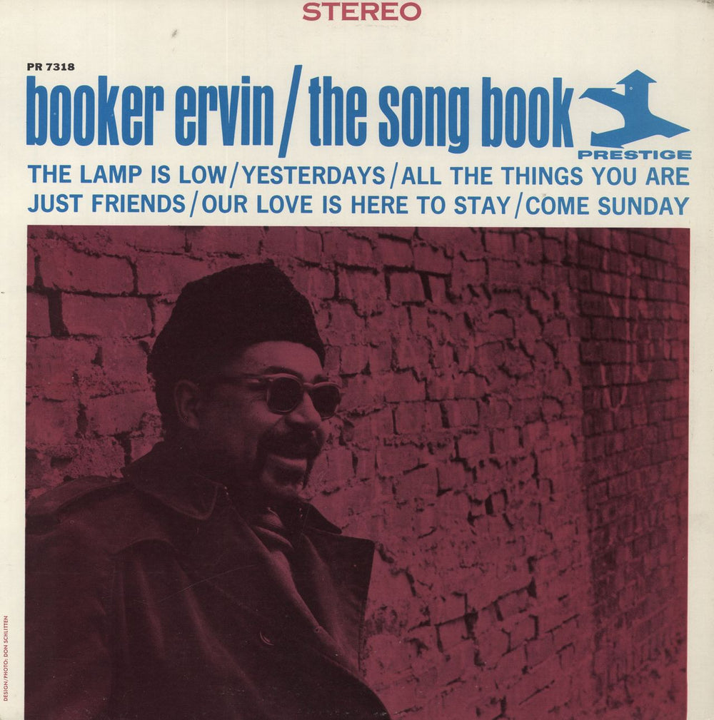 Booker Ervin The Song Book - 80s US vinyl LP album (LP record) PR7318