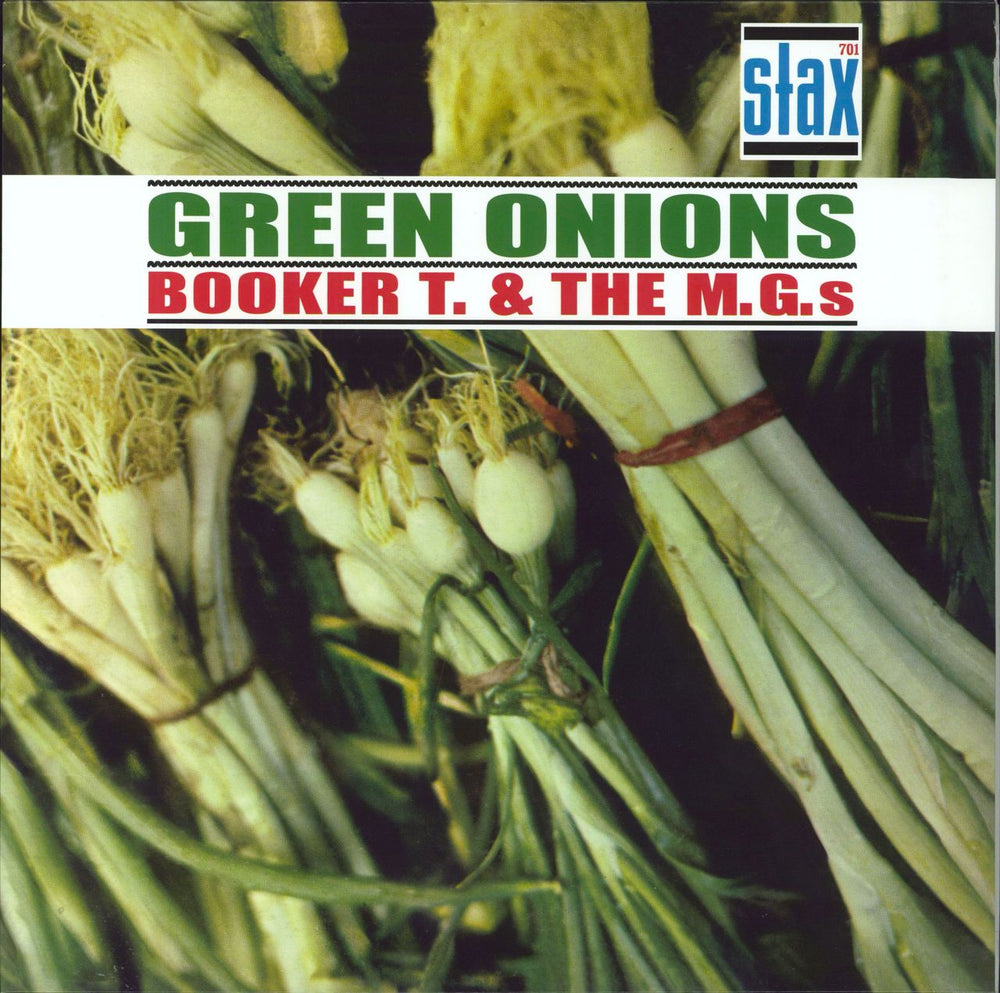 Booker T. & The M.G.'s Green Onions - 180gm UK vinyl LP album (LP record) 701