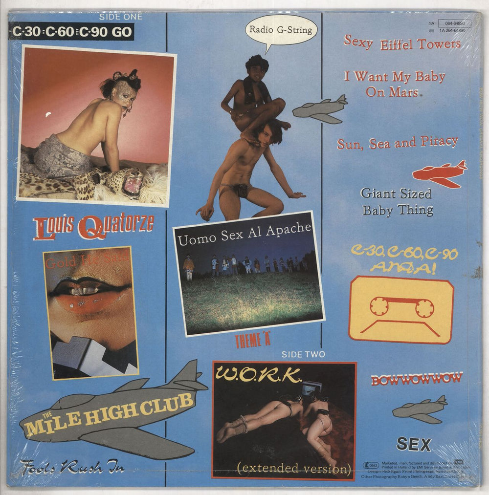 Bow Wow Wow Original Recordings UK vinyl LP album (LP record)