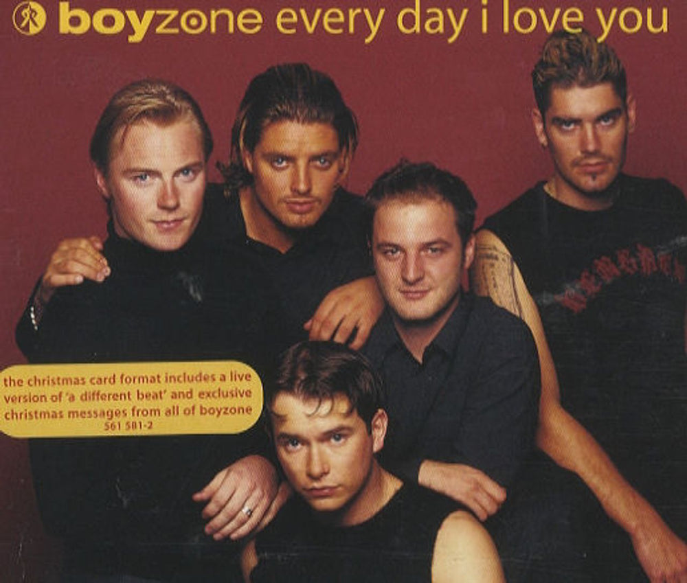 Boyzone Every Day I Love You European CD single (CD5 / 5") 561581-2