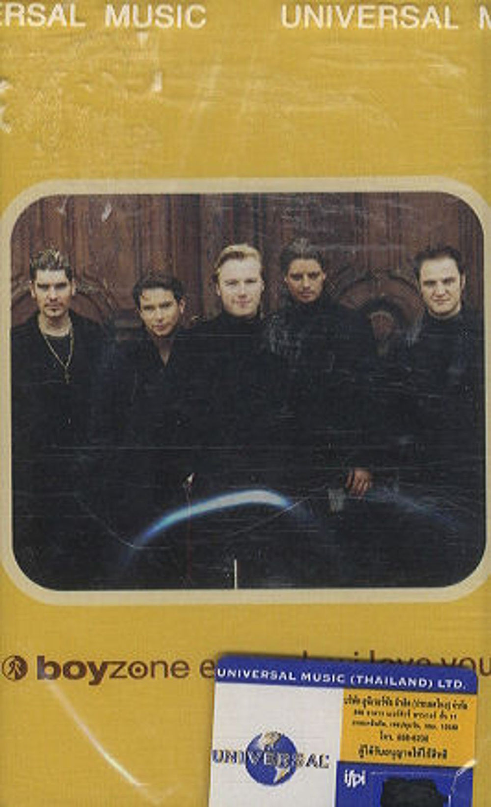 Boyzone Everyday I Love You Thailand cassette single 561581-4