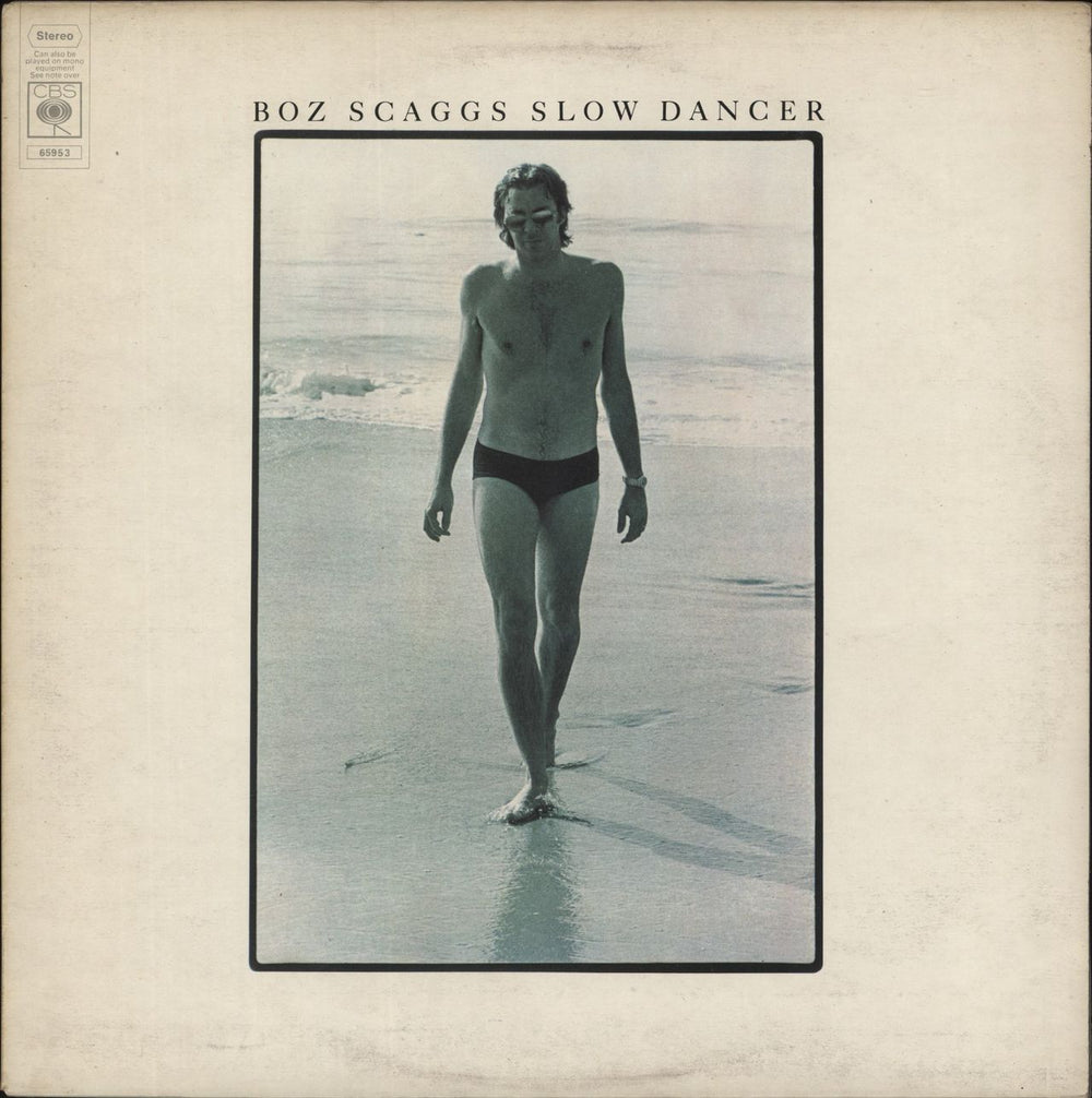 Boz Scaggs Slow Dancer UK vinyl LP album (LP record) CBS65953
