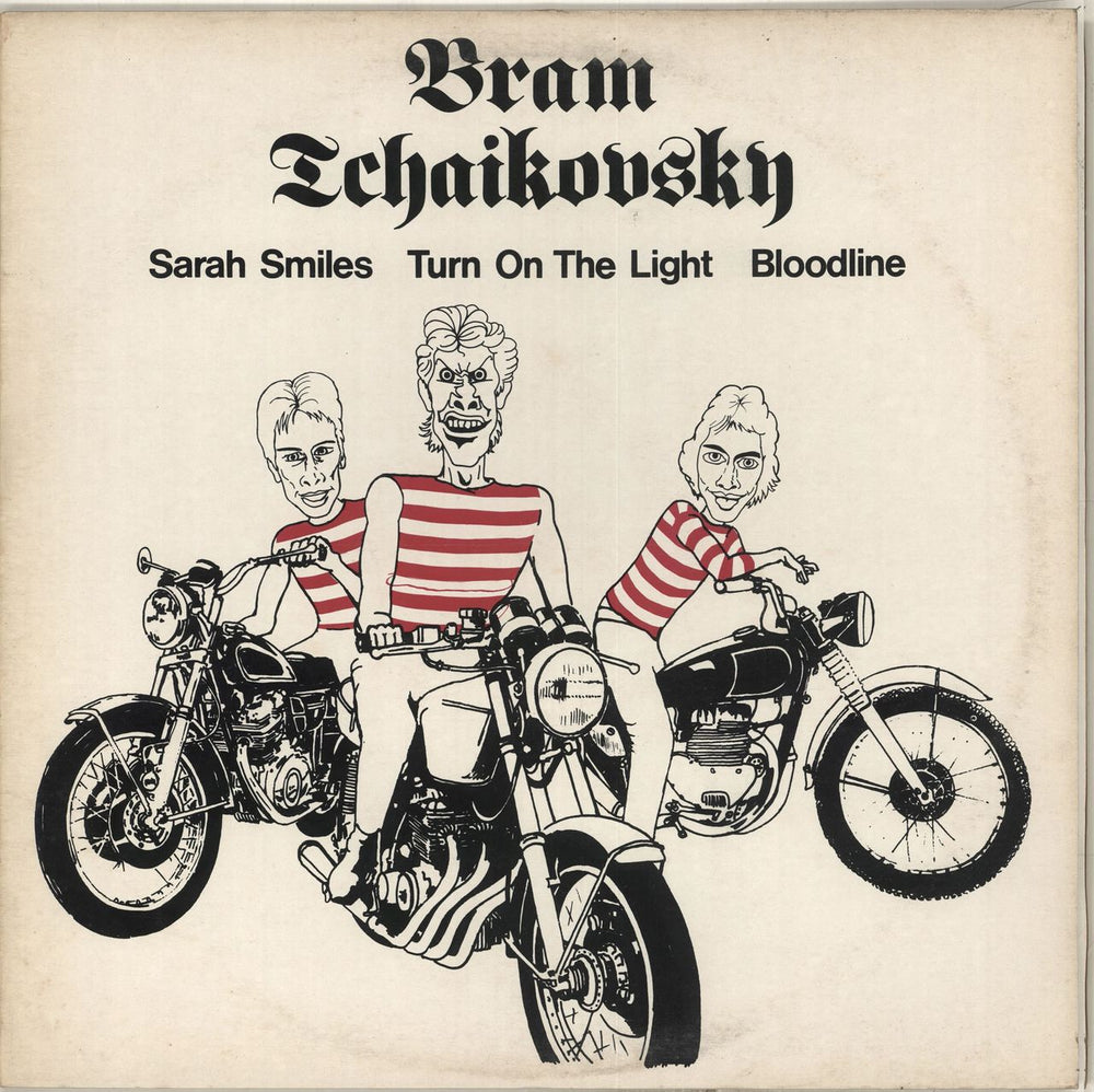 Bram Tchaikovsky Sarah Smiles UK 12" vinyl single (12 inch record / Maxi-single) D-SWAG3