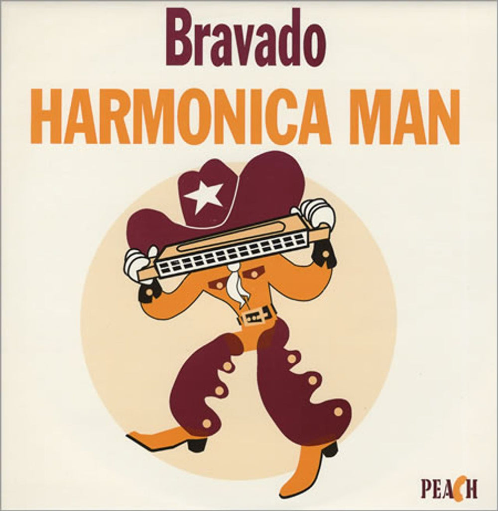 Bravado Harmonica Man UK 12" vinyl single (12 inch record / Maxi-single) PEACH5