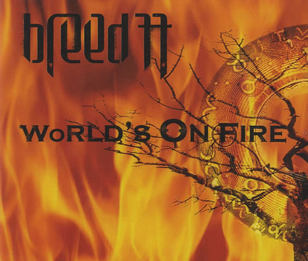 Breed 77 World's On Fire UK CD single (CD5 / 5") JASCDUK011