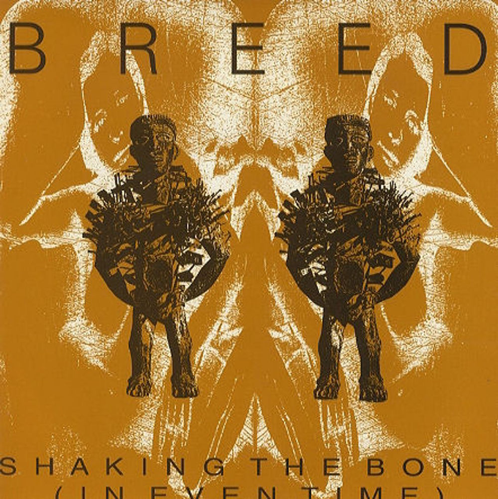 Breed Shaking The Bone (In Even Time) UK 7" vinyl single (7 inch record / 45) HUNKA10