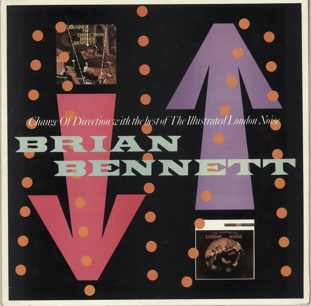 Brian Bennett Change Of Direction With The Best Of The Illustrated London UK vinyl LP album (LP record) SEE205