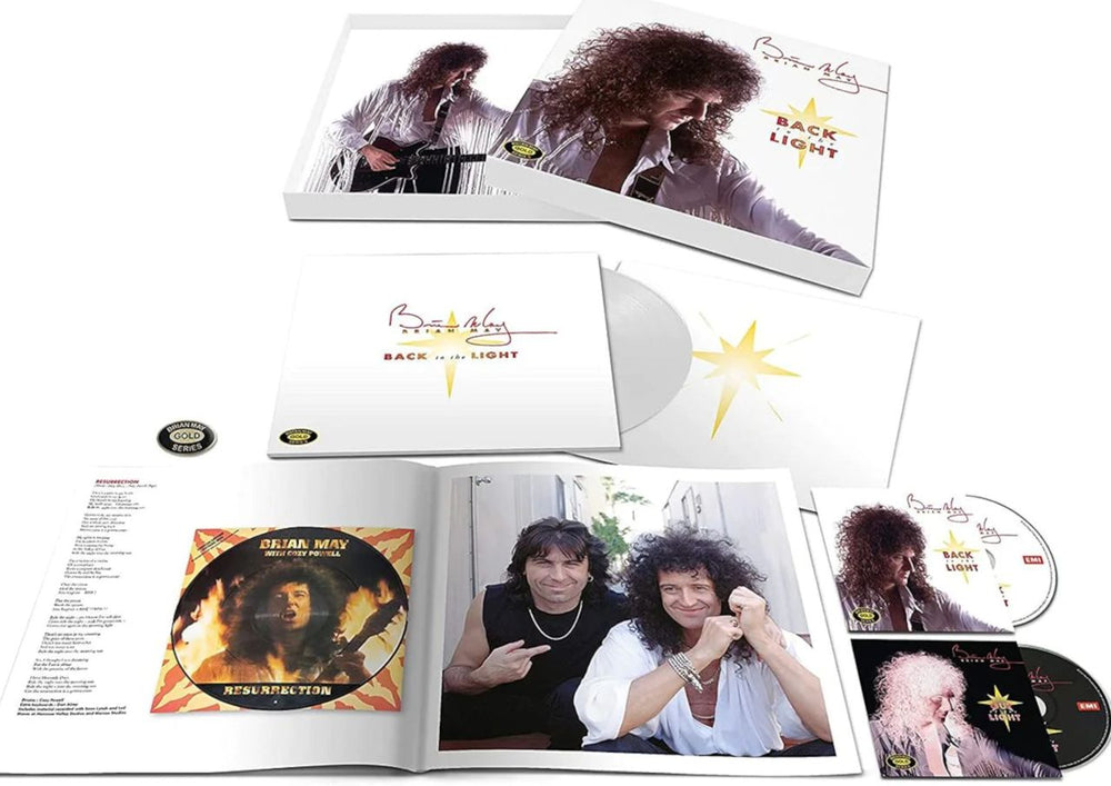 Brian May Back To The Light: Collectors Edition + Signed Art Print - Sealed UK box set 06024357894300