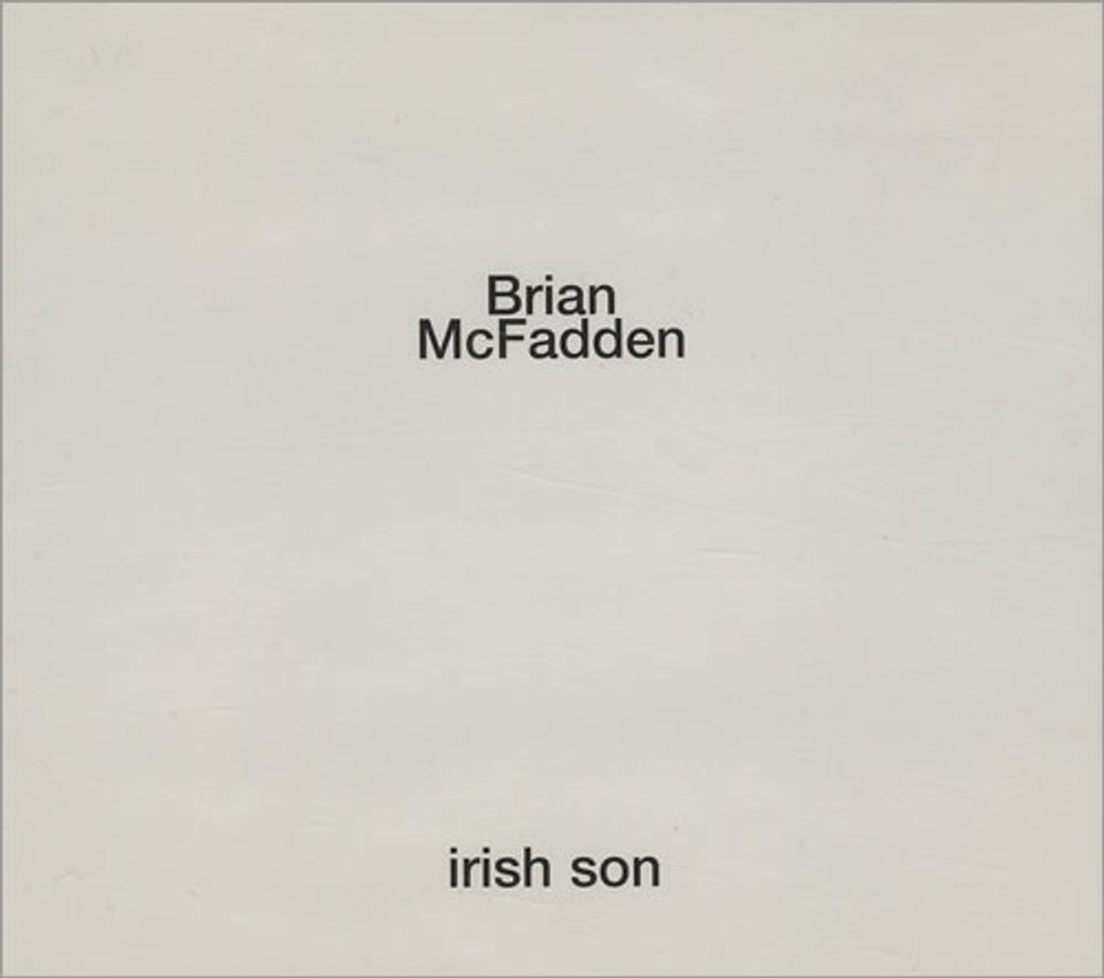 Brian McFadden Irish Son UK Promo CD album (CDLP) SAMPCD145482